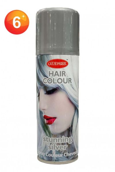 Haarspray zilver 125 ml