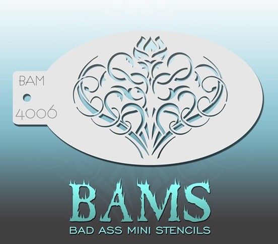 Bad Ass Bams Schmink sjabloon 4006