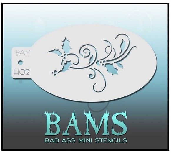 Bad Ass Bams Schmink sjabloon H02