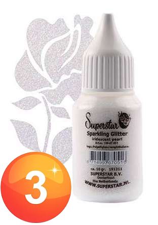 Superstar Sparkling Glitter Indecent Pearl