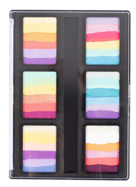Watercolour palette Big Pastel Unicorn by Lyudmyla Kotova