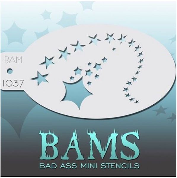 Bad Ass Bams Schmink sjabloon 1037