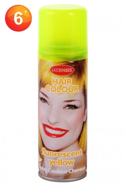 Haarspray fluor geel 125 ml