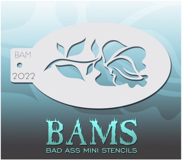 Bad Ass BAM stencil 2022 - Rozen