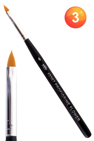 PXP bloemenpenseel synthetisch profigrime in verschillende maten