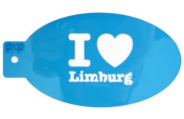 PXP schminksjabloon I love Limburg