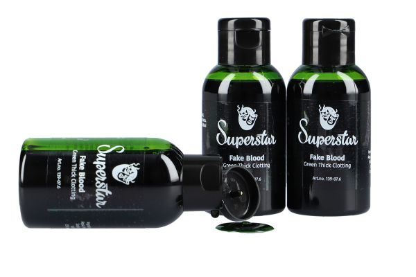 Groen kunstbloed helder dik stollend 3x 50 ml